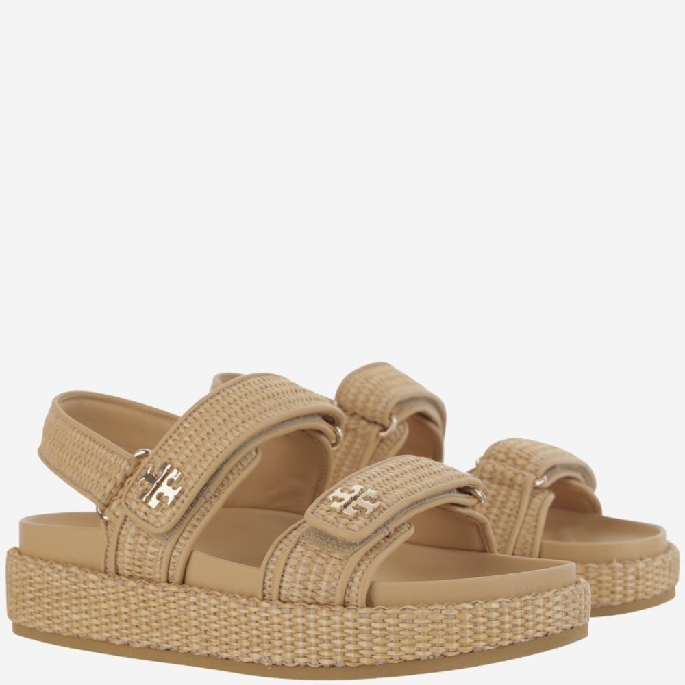 Tory Burch Kira Raffia Sandals - NWT - Picture 3 of 5
